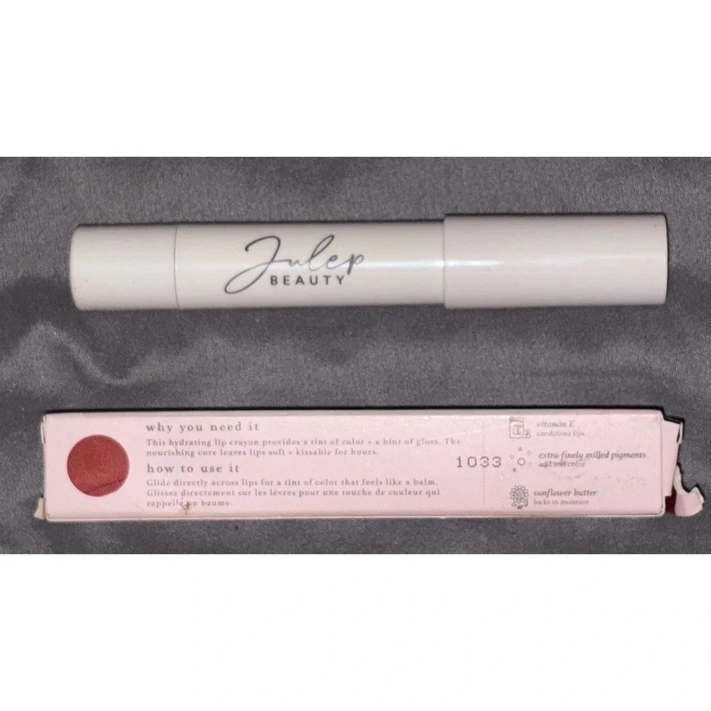 NEW Julep Beauty It's Balm Full Coverage‎ Lip Crayon, 90's Neutral